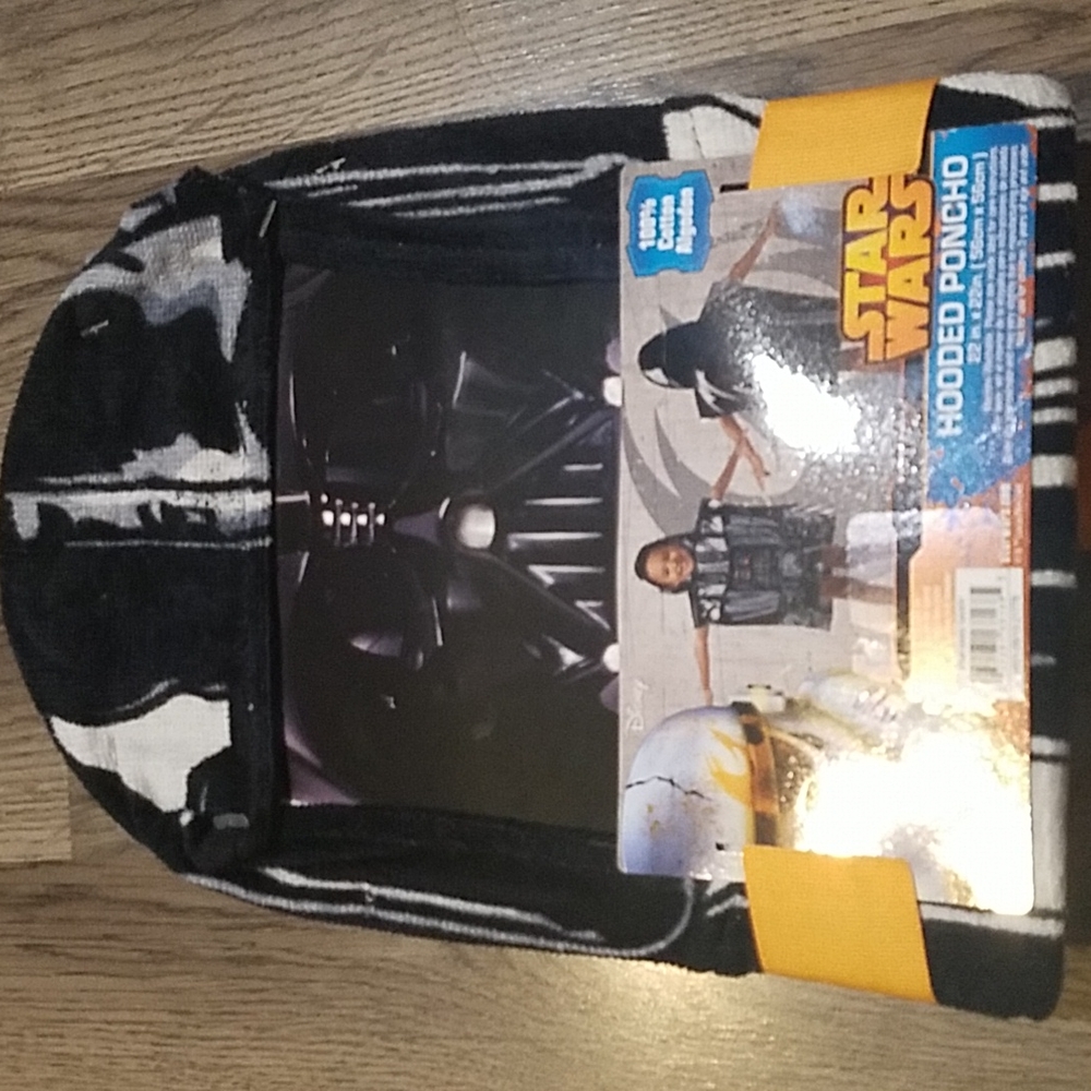 Star Wars hooded poncho
